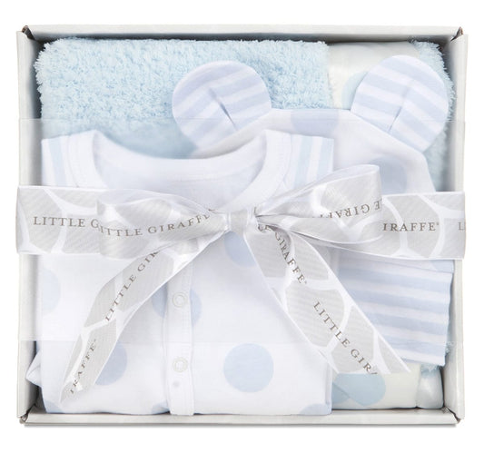 Little Giraffe Lollipop Starter Kit, 0-6 Months - Blue - NDMINGC0BL