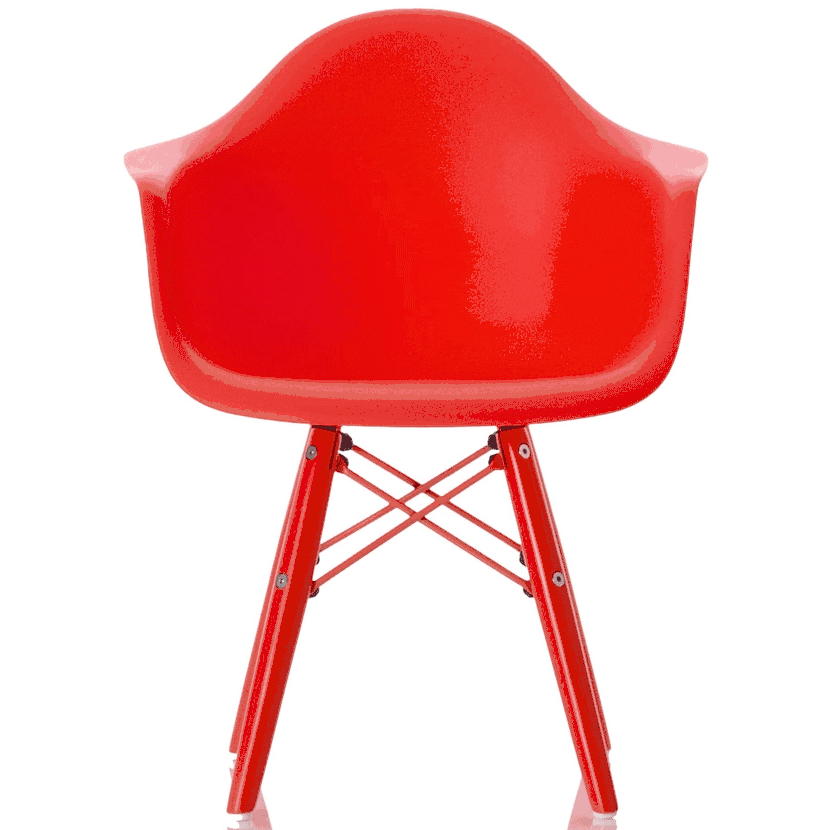 Little Nest Bucket Child Chair in Red - LN-BUCKET-RED