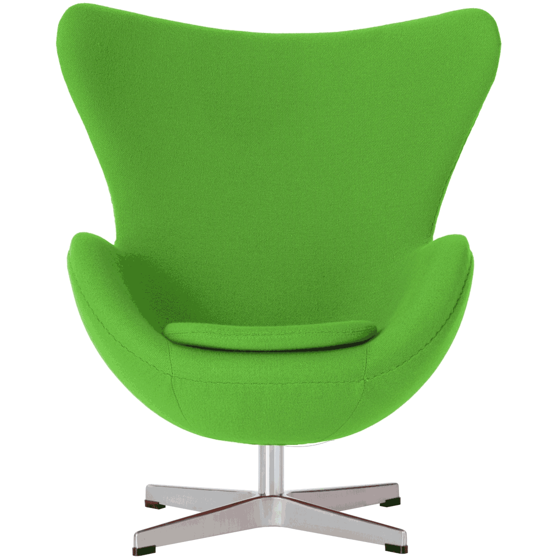 Little Nest Yolk Child Chair in Lime Green - LN-YOLK-GR