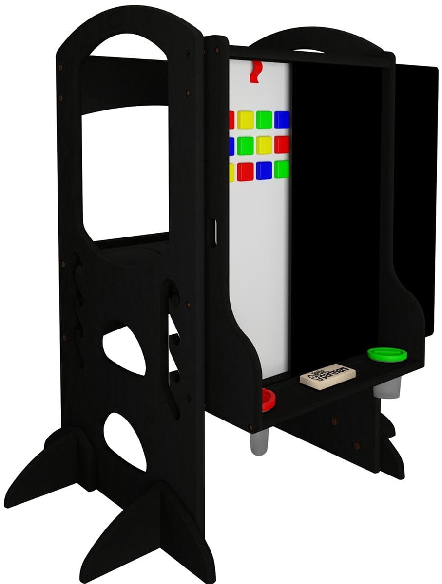 Little Partners Art Easel ? Ebony - LP00103