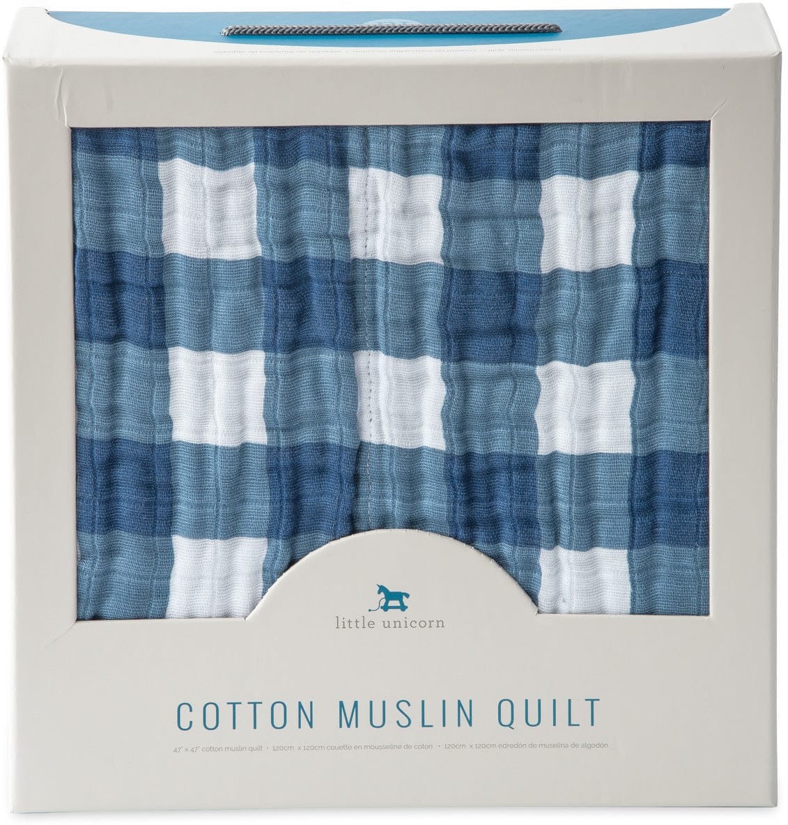 Little Unicorn Cotton Muslin Quilt - Jack Plaid - UB0247