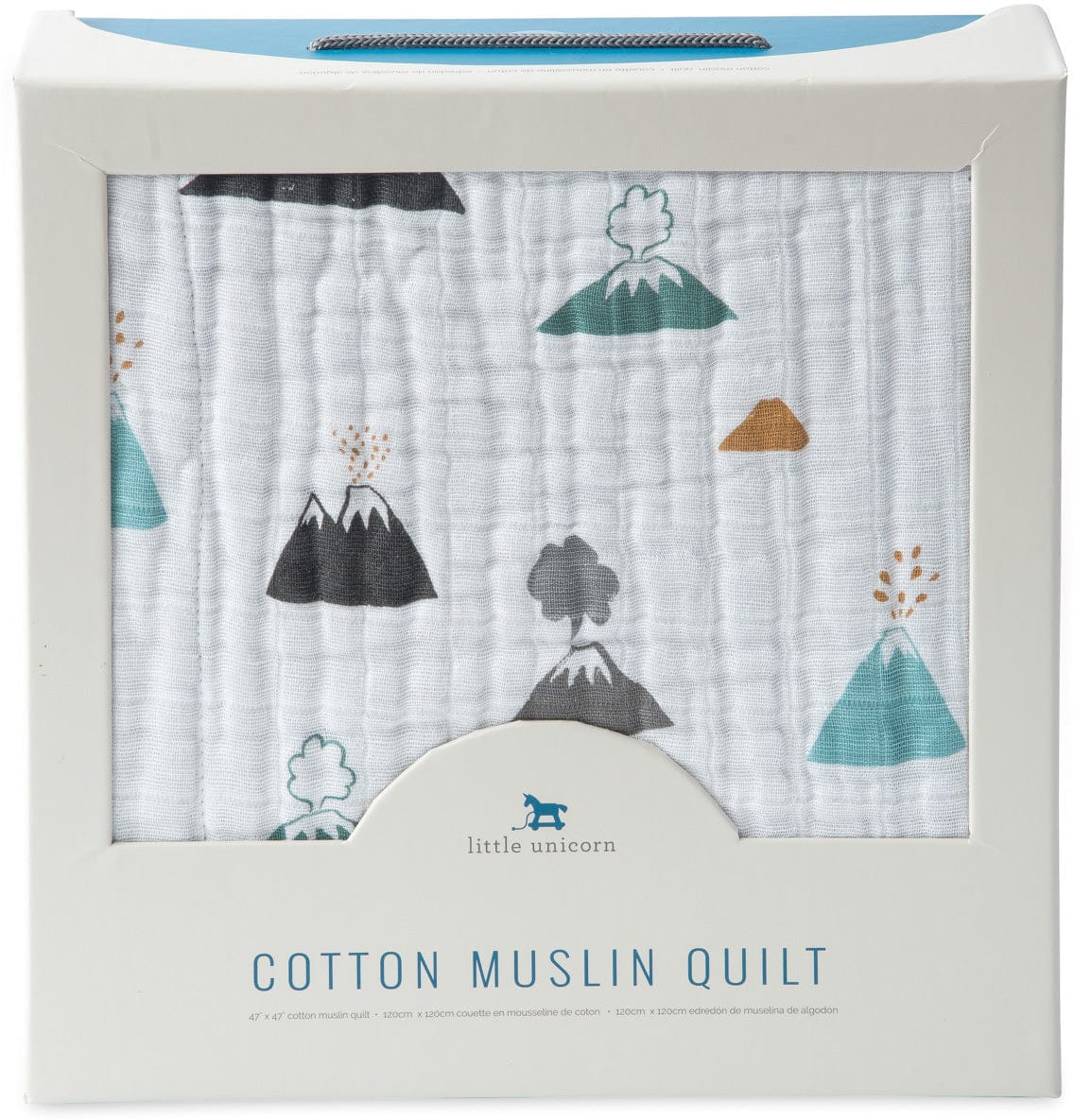 Little Unicorn Cotton Muslin Quilt - Lava Lava - UB0246