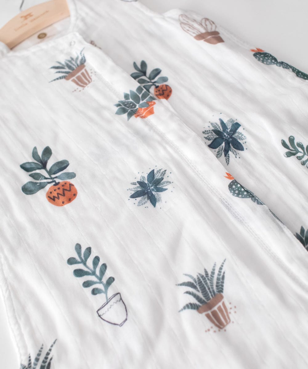 Little Unicorn Cotton Muslin Sleep Bag, Medium - Prickle Pots - UC0106M