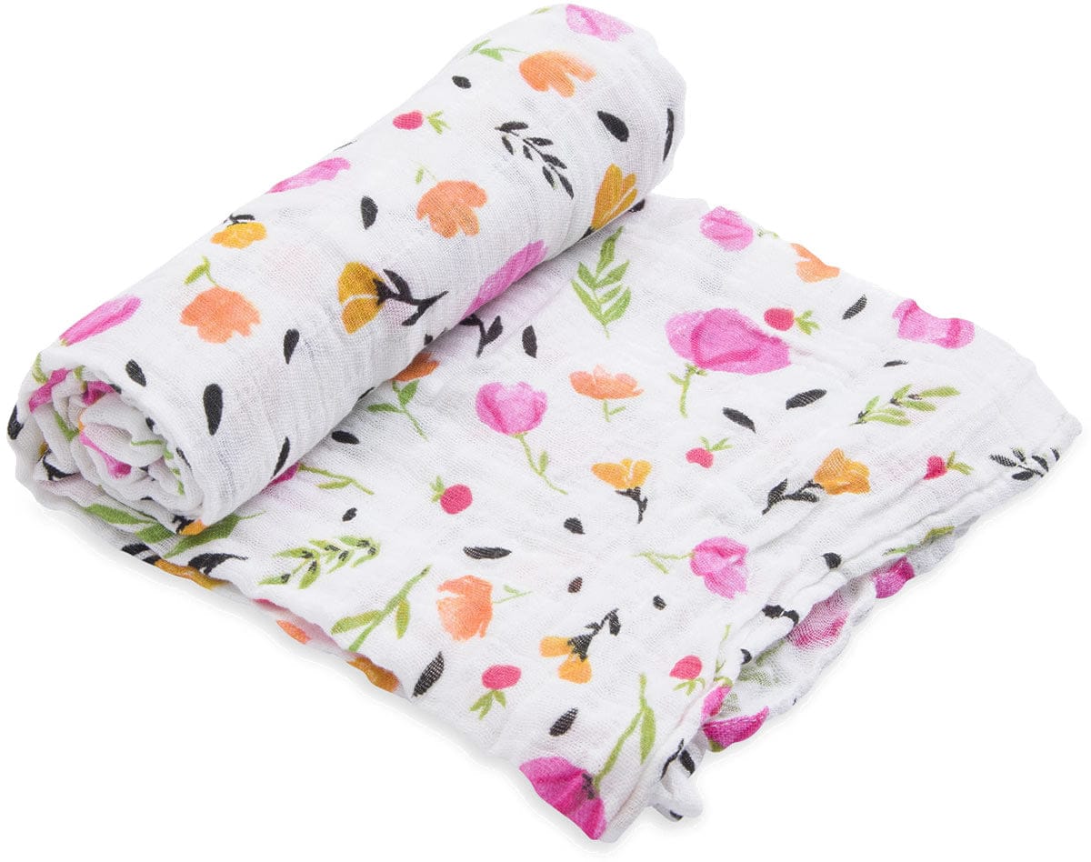 Little Unicorn Cotton Muslin Swaddle - Berry & Bloom