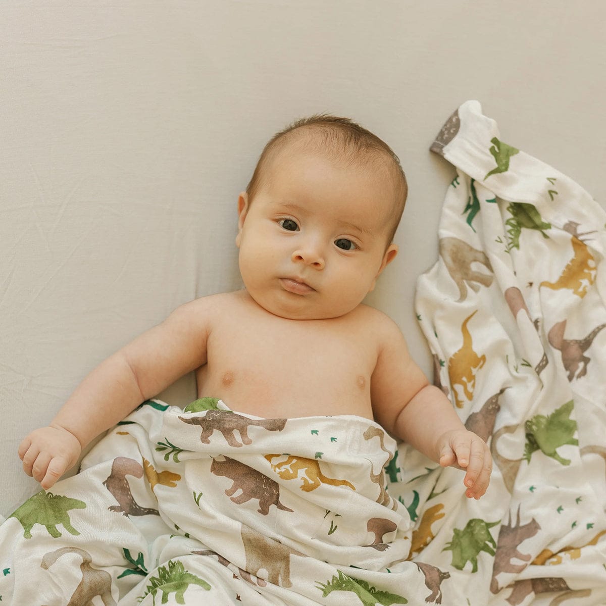 Little Unicorn Stretch Knit Crib Sheet - Pebble - UN1210