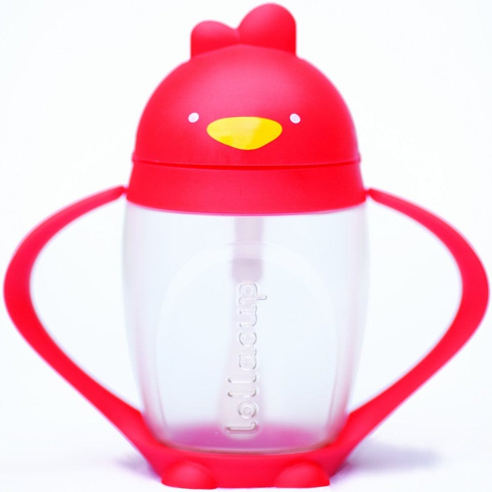 Lollaland Lollacup Infant & Toddler Straw Cup - Red - 01002-L