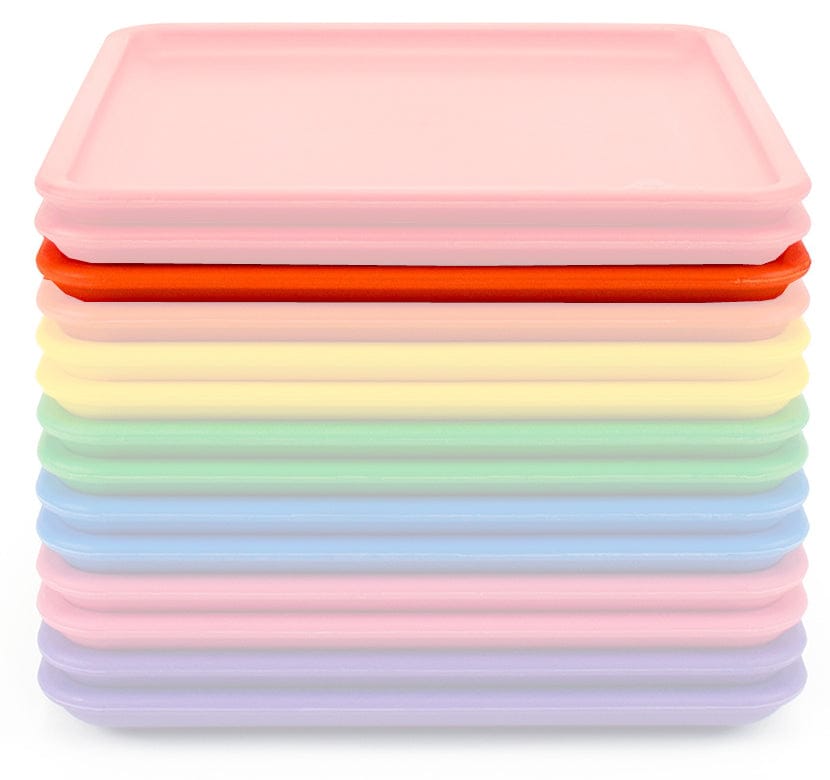 Lollaland Mealtime Plate - Happy Orange - 1122-L