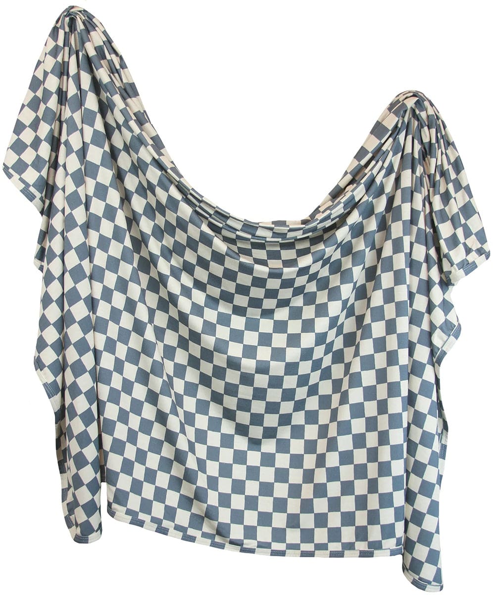 Coperta Fasciatoio Multiuso Lulujo Baby 120x120 Cm - Barche A Vela, In Morbido Cotone, Assorbente, Per Culla E Passeggino, Lavabile