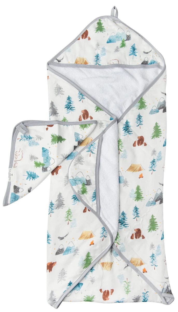 Loulou Lollipop Hooded Towel Set - Adventure Begins - TWADV
