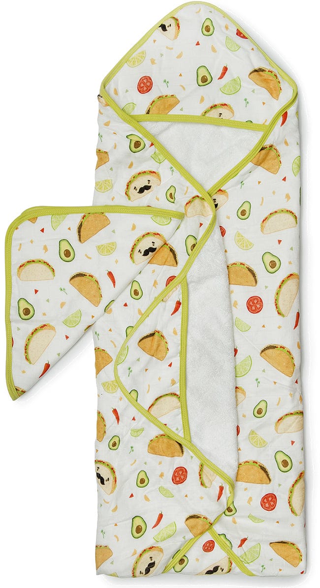 Loulou Lollipop Hooded Towel Set - Taco - HTS-TACO