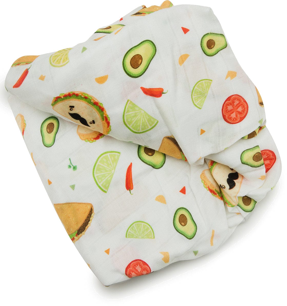 Loulou Lollipop Luxe Fitted Crib Sheet - Taco - CS-TACO