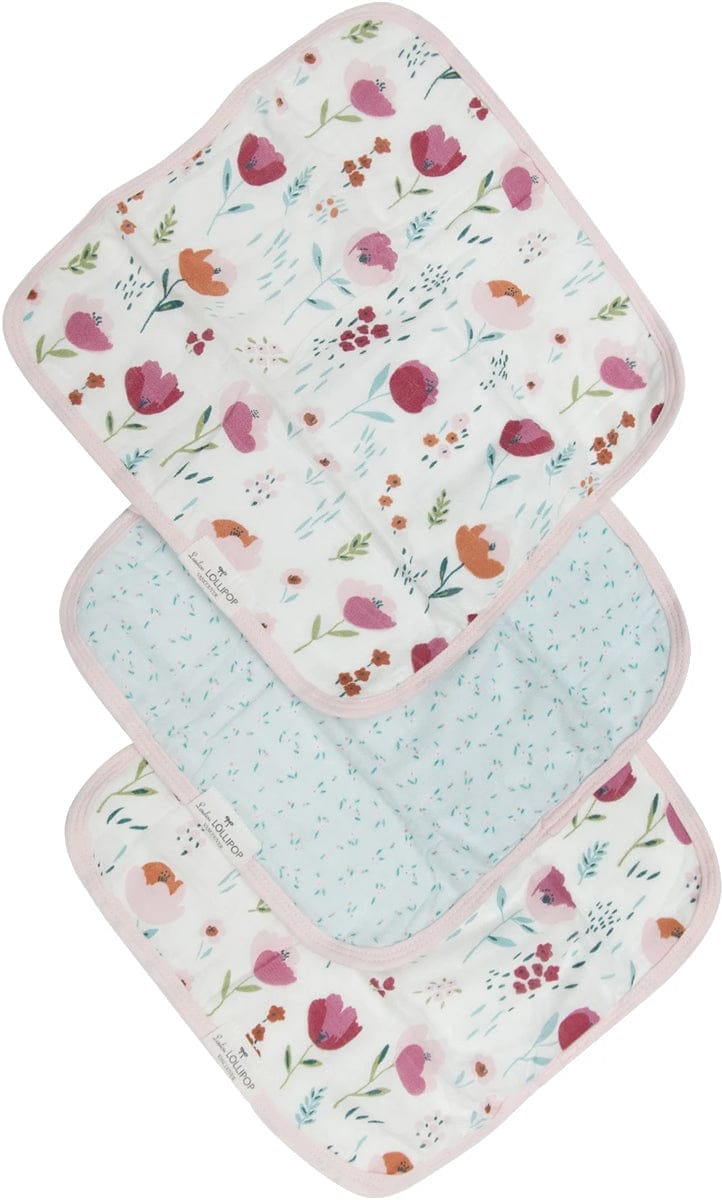 Loulou Lollipop Washcloth Set - Rosey Bloom - WASHROSEY