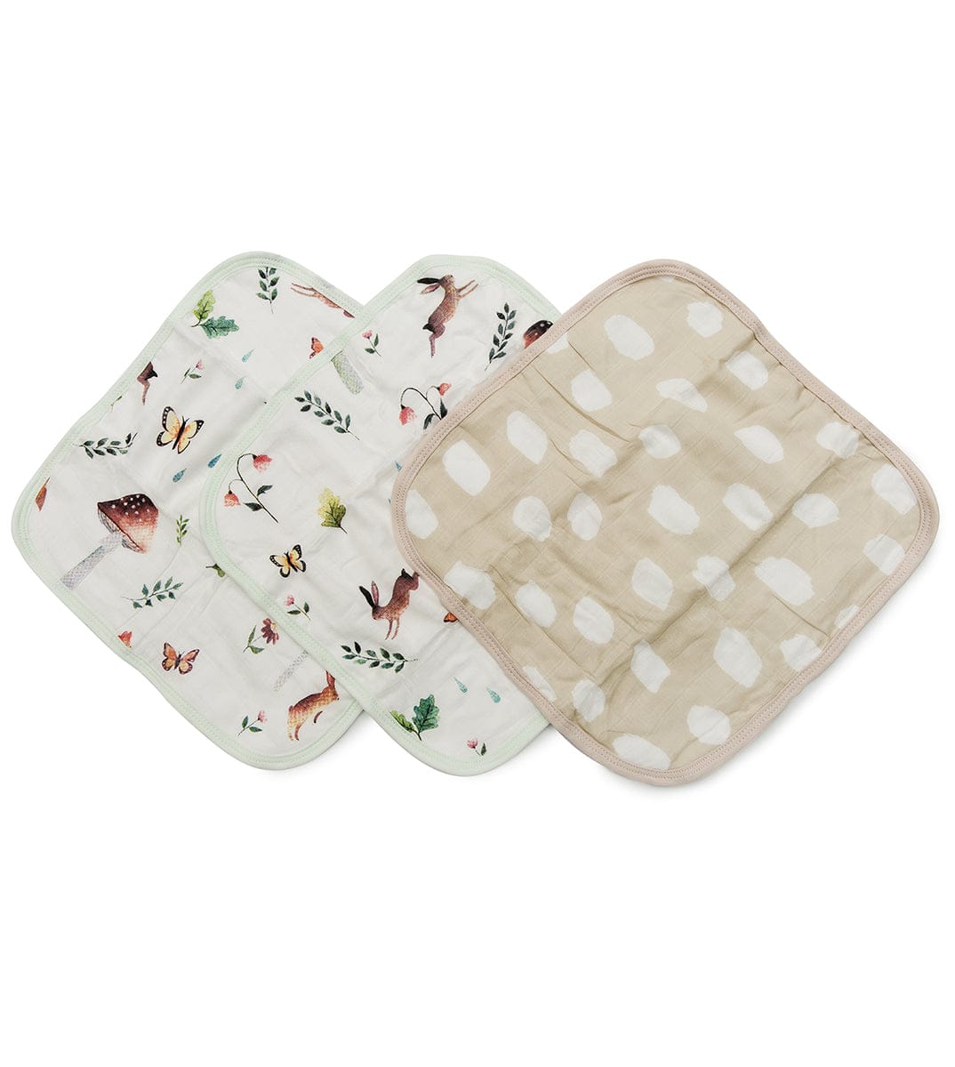 Loulou Lollipop Washcloth Set - Woodland Gnome - WSGNOME