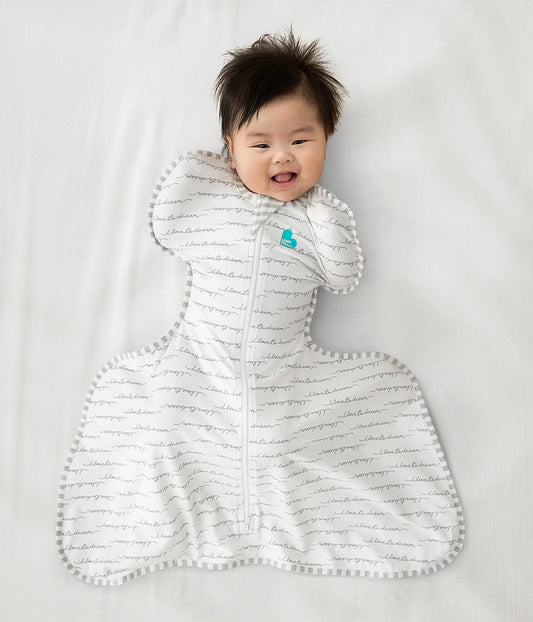 Love To Dream Swaddle UP Hip Harness Original, Medium - Dreamer White - L12-01-247-WHT-M