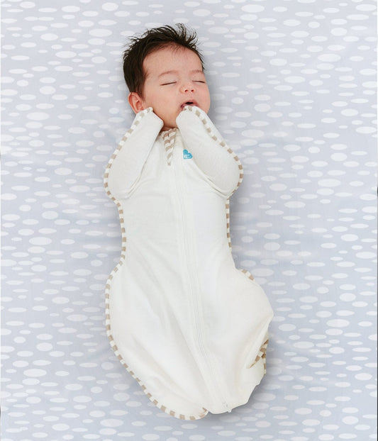 Love To Dream Swaddle UP Organic 1.0 TOG, Newborn - Cream - L10-04-005-CR-NB