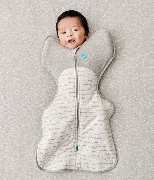 Love To Dream Swaddle UP Quilted Cotton 2.5 TOG, Medium - Dreamer White - L10-29-247-WHT-M