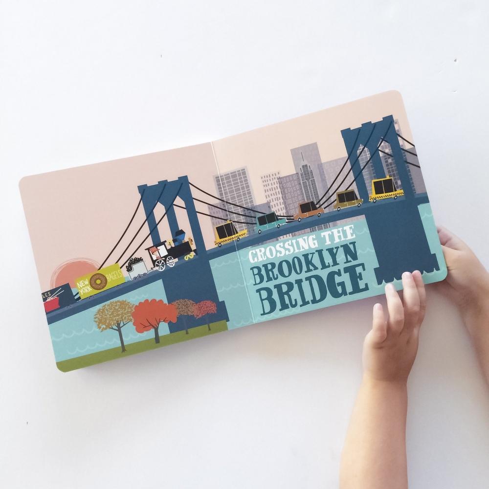 Lucy Darling Board Book - All Aboard New York City - CB003GIB