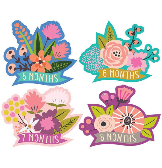 Lucy Darling Monthly Stickers - Little Blossom - ST012M12