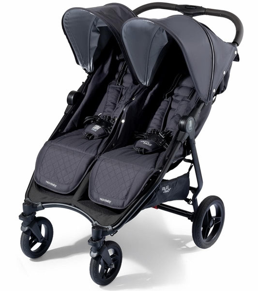Slim Twin Double Stroller Sport Edition - Signature Grey
