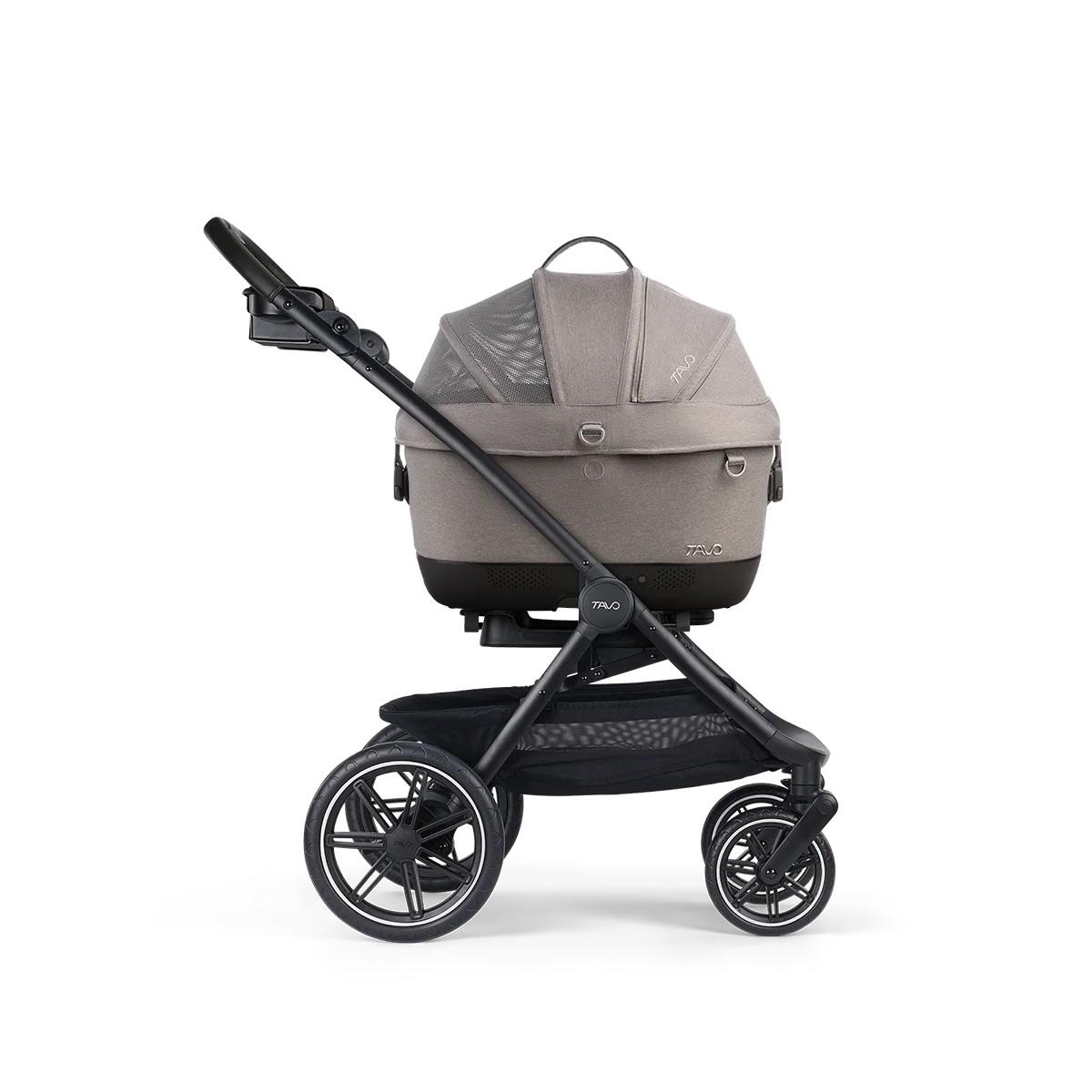 Tavo Pets Maeve iso5X Wind + Roscoe Trek Pet Travel System Bundle - Merle
