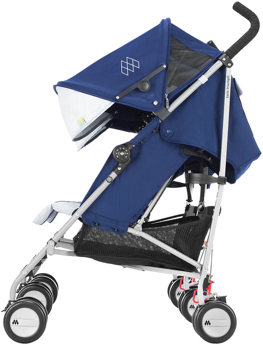 Maclaren 2016/2017 Twin Triumph - Medieval Blue / Silver