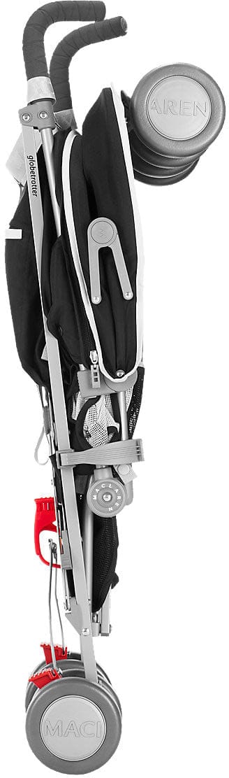 Maclaren 2016/2017 Globetrotter Umbrella Stroller - Black/White - WM1Y110292