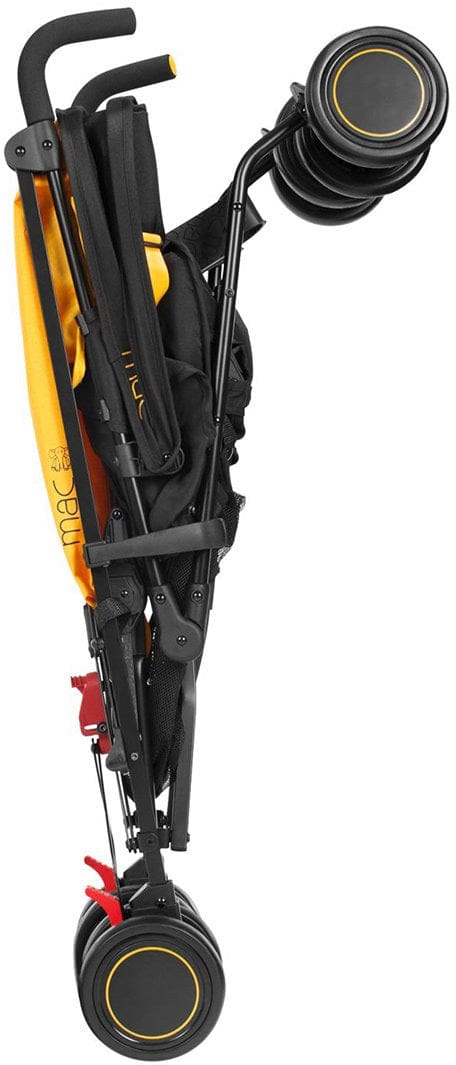 Maclaren Mac M-01 Umbrella Stroller - Black/Marigold