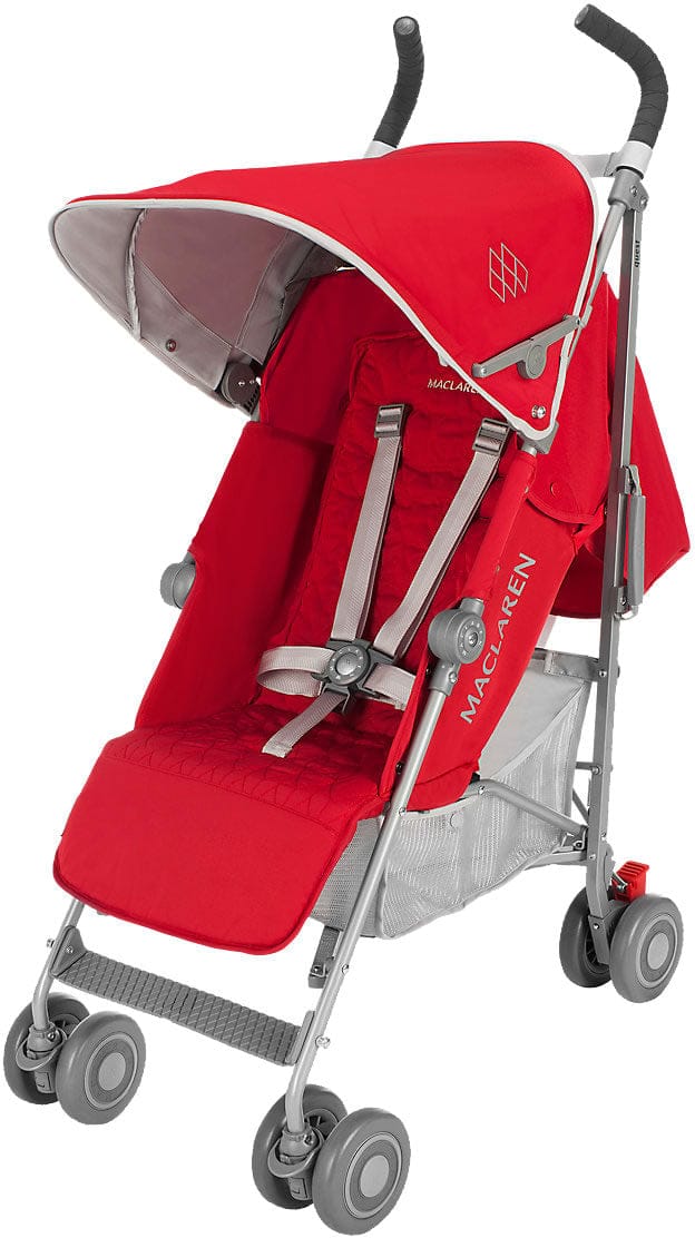 Maclaren Open Box 2016/2017 Quest Stroller - Cardinal/Silver - WM1Y040072-OB