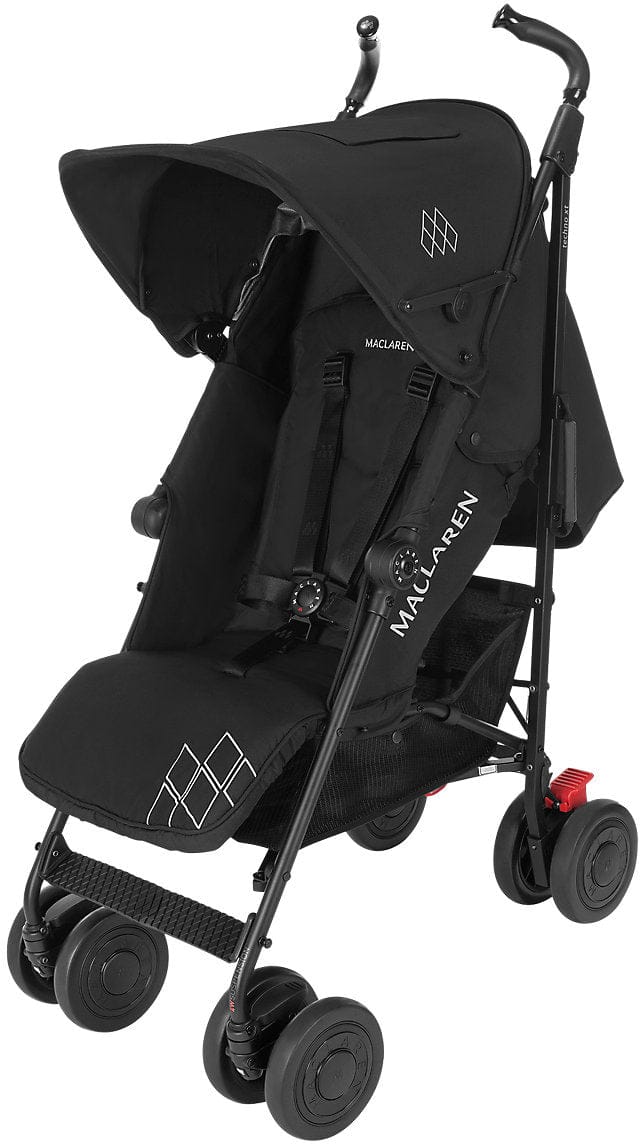 Maclaren Open Box 2016/2017 Techno XT Stroller - Black/Black - WR1R070422-OB