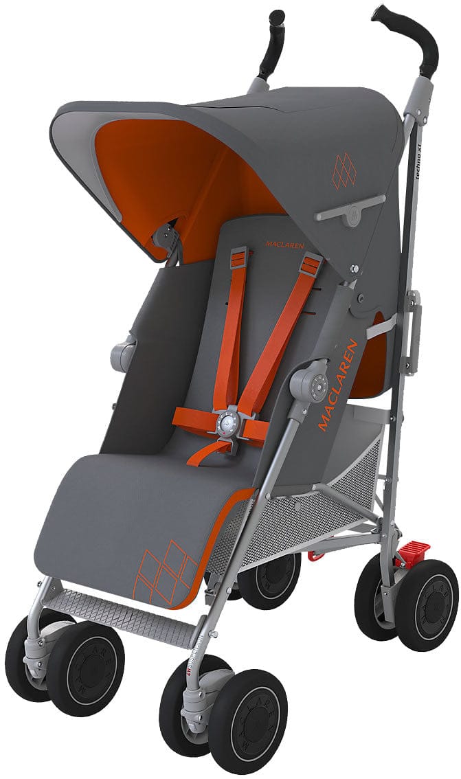 Maclaren Open Box 2016/2017 Techno XT Stroller - Charcoal/Marmalade - WM1Y070142-OB