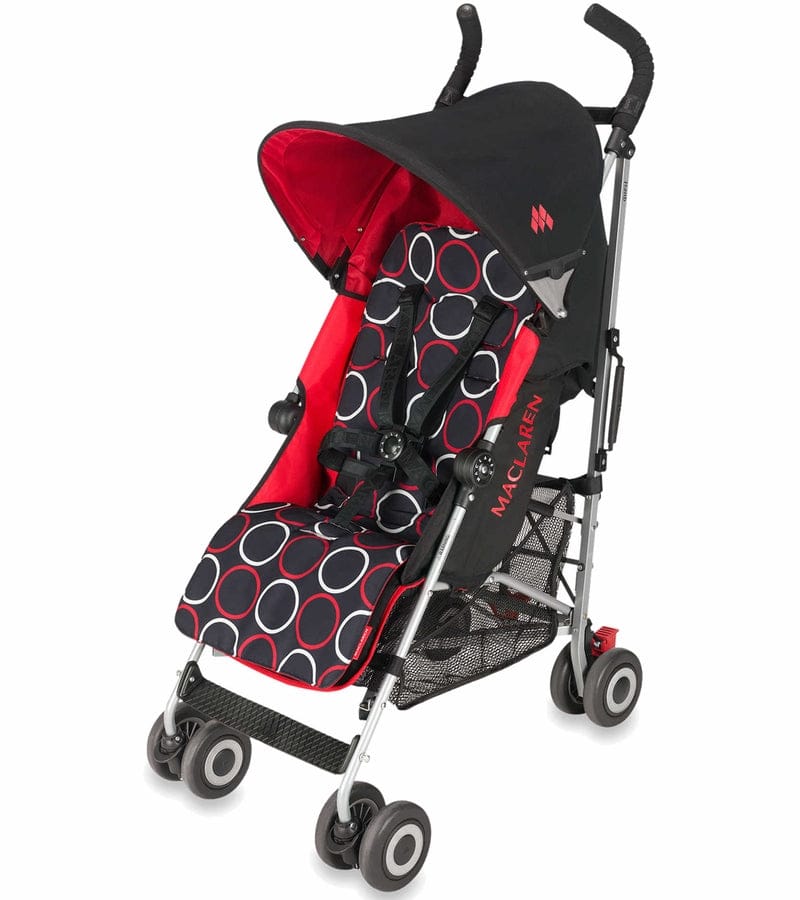 Maclaren Open Box Quest Sport Stroller - Scarlet / Black - WSE04132-OB