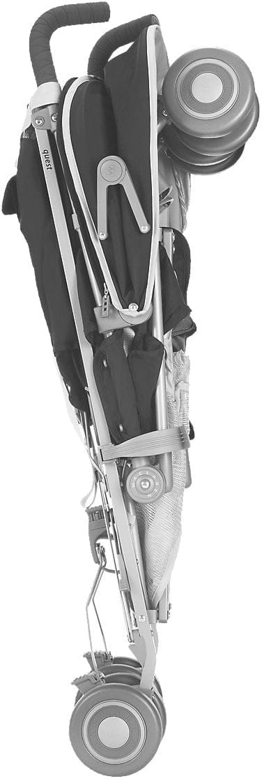 Maclaren 2016/2017 Quest Stroller - Medieval Blue/Silver (+ Seat Liner in Fried Eggs) - WM1Y040042