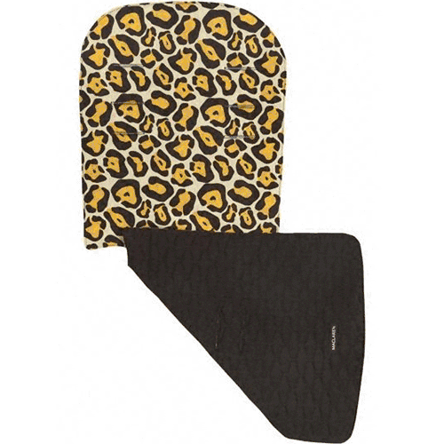 Maclaren Universal Reversible Buggy Liner Leopard in Golden Haze/Coffee
