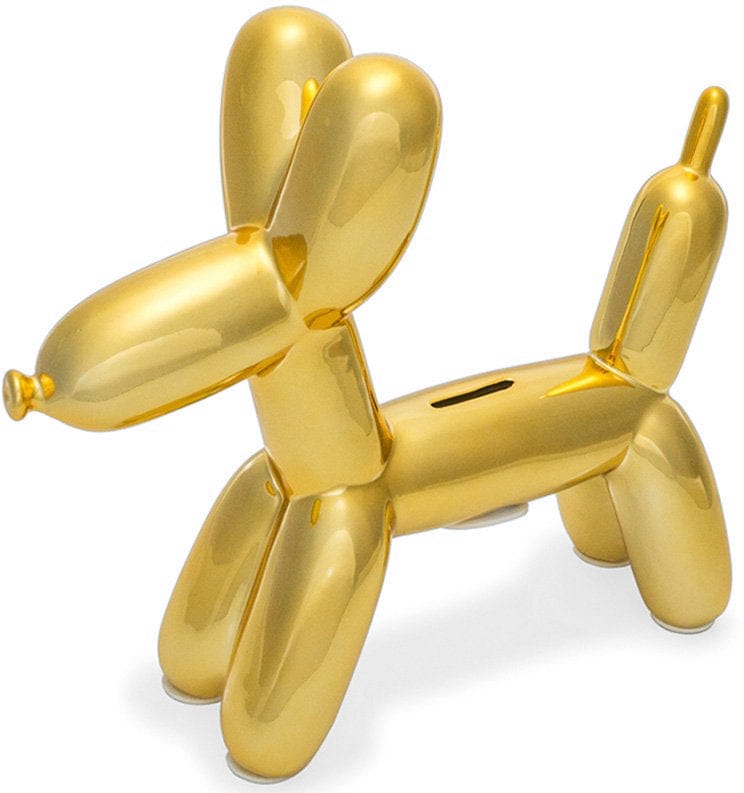 Made By Humans Balloon Bank, Doggy - Gold - 507-MBH