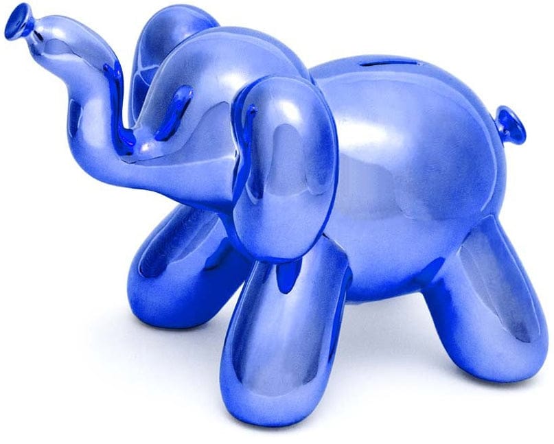 Made By Humans Balloon Bank, Elephant - Blue - 733-MBH