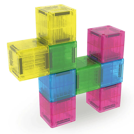 Magna-Tiles microMAGS Cubes 9-Piece Travel Set - 850025176781