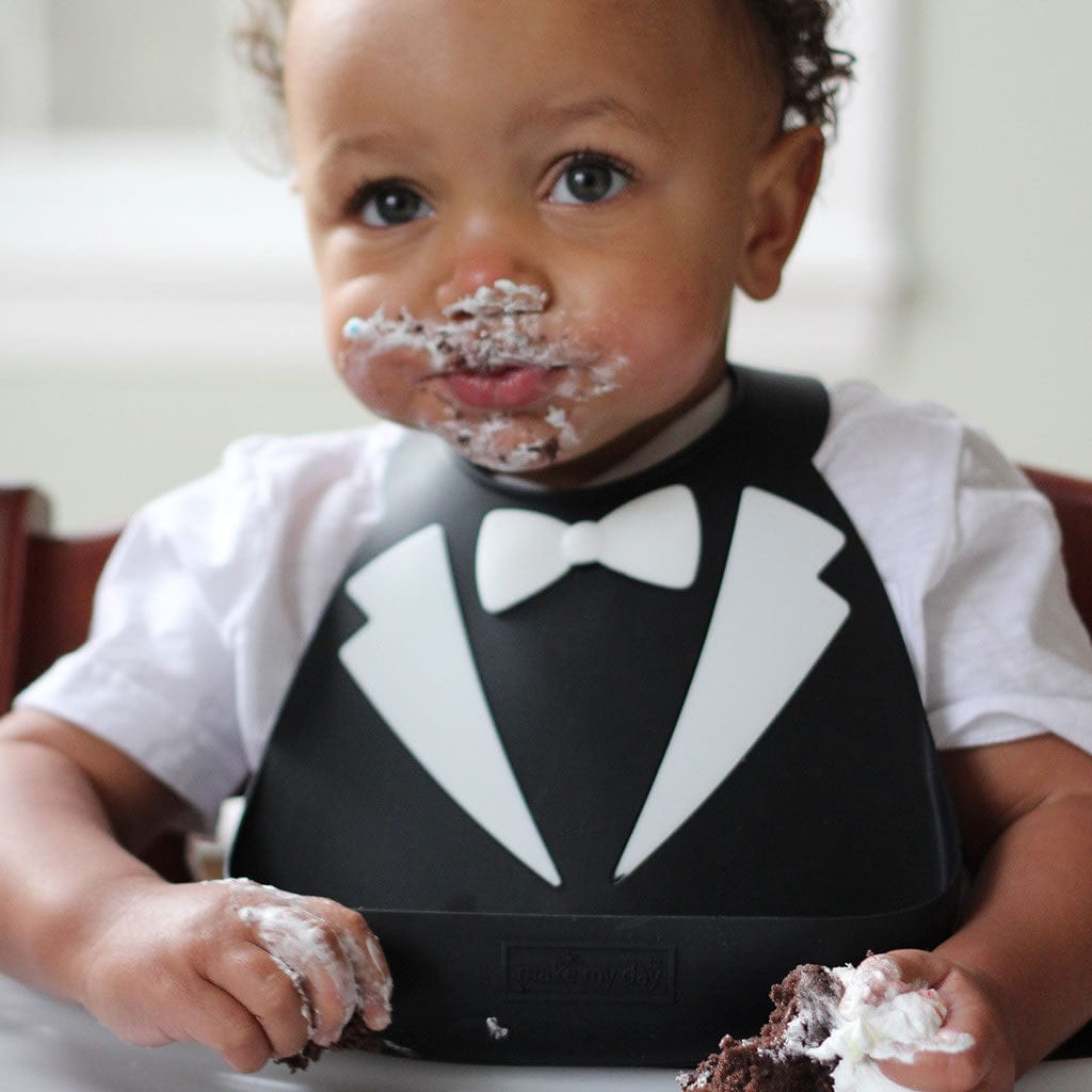 Make My Day Baby Bib - Lookin' Dapper