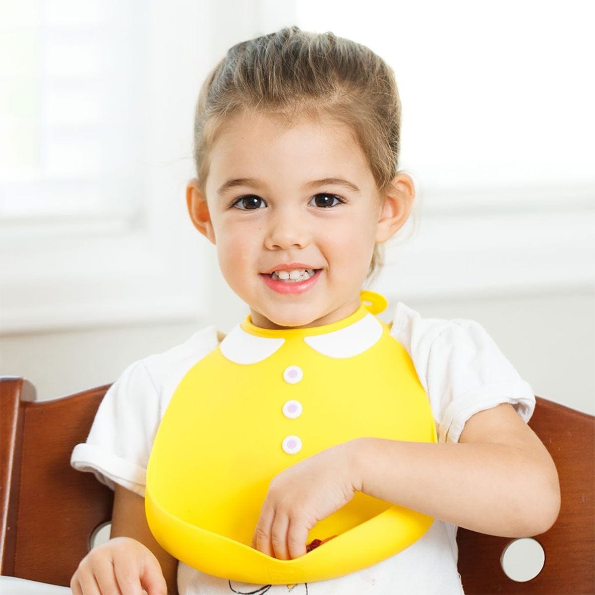 Make My Day Baby Bib - Peter Pan Yellow - BB119