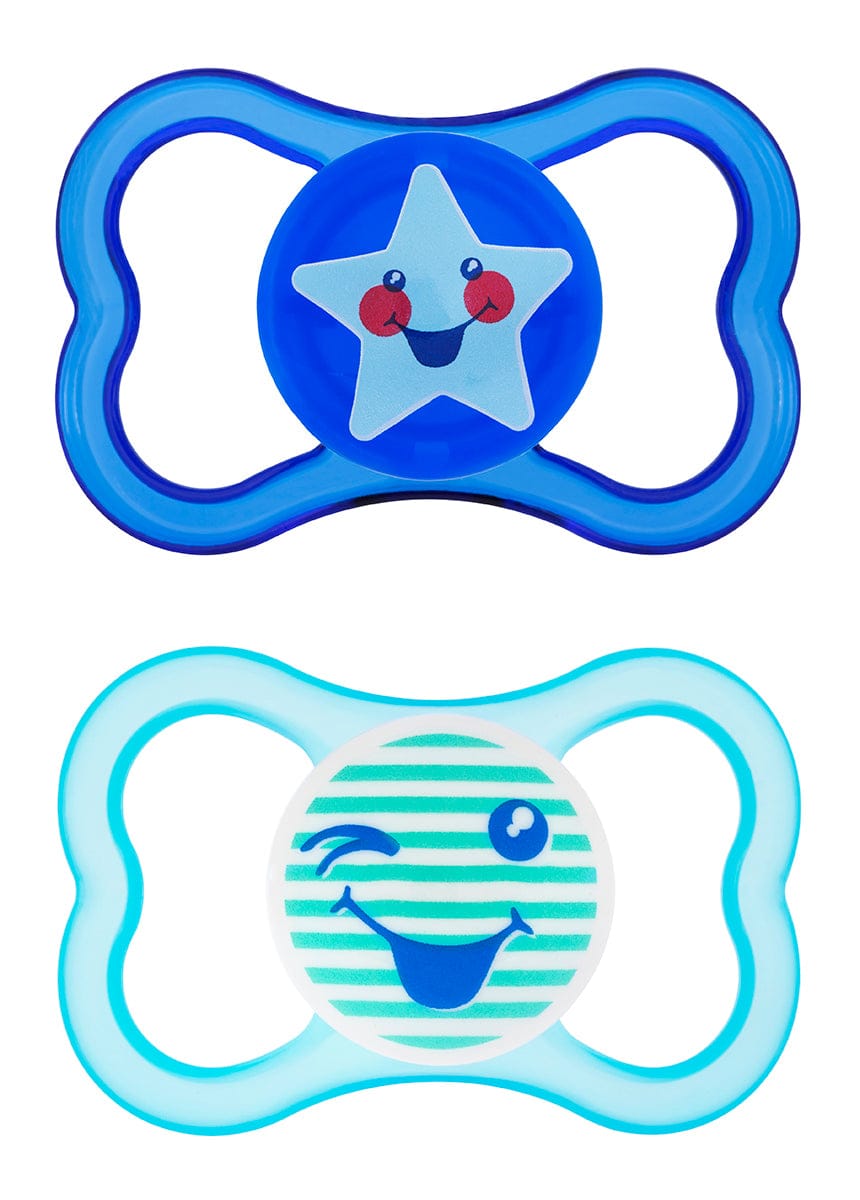 MAM Baby Air 6M+ Pacifier, 2pk - Boy - 2254-012-0-1