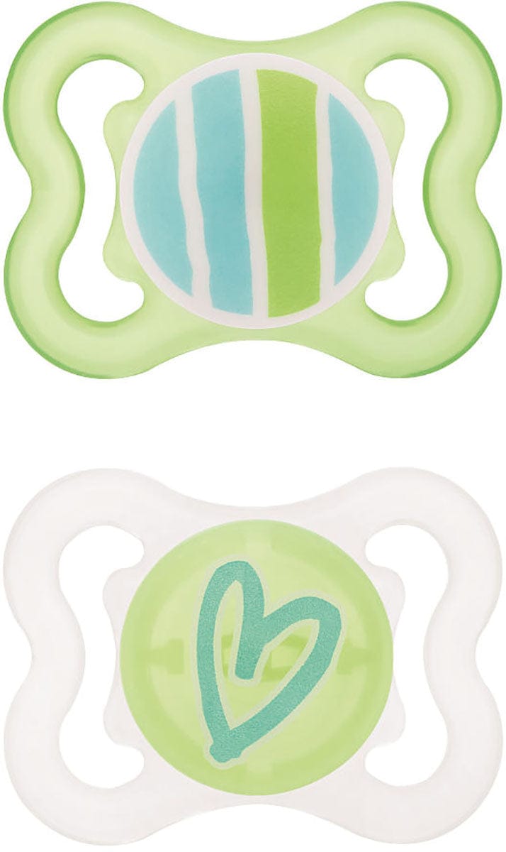 MAM Baby Mini Air 0-6m Pacifiers 2 Pack - Neutral - 1204-024-4-1-NEUTRAL