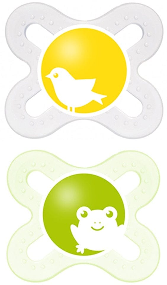 MAM Baby Start Tender Newborn Pacifiers, 2 Pack - Neutral - 0314-024-4-1-NEUTRAL