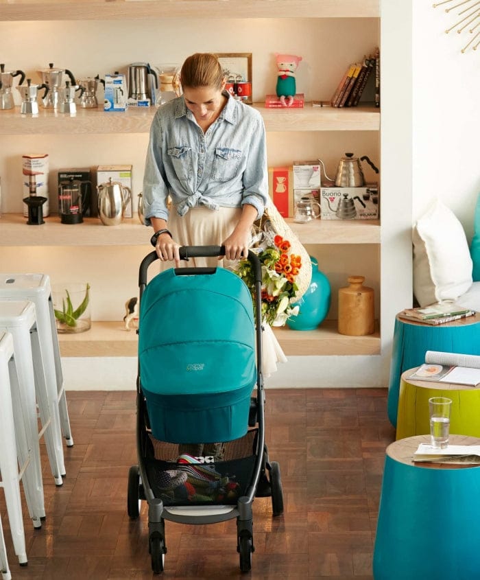 Mamas & Papas Armadillo Flip Carrycot - Teal - 225626100