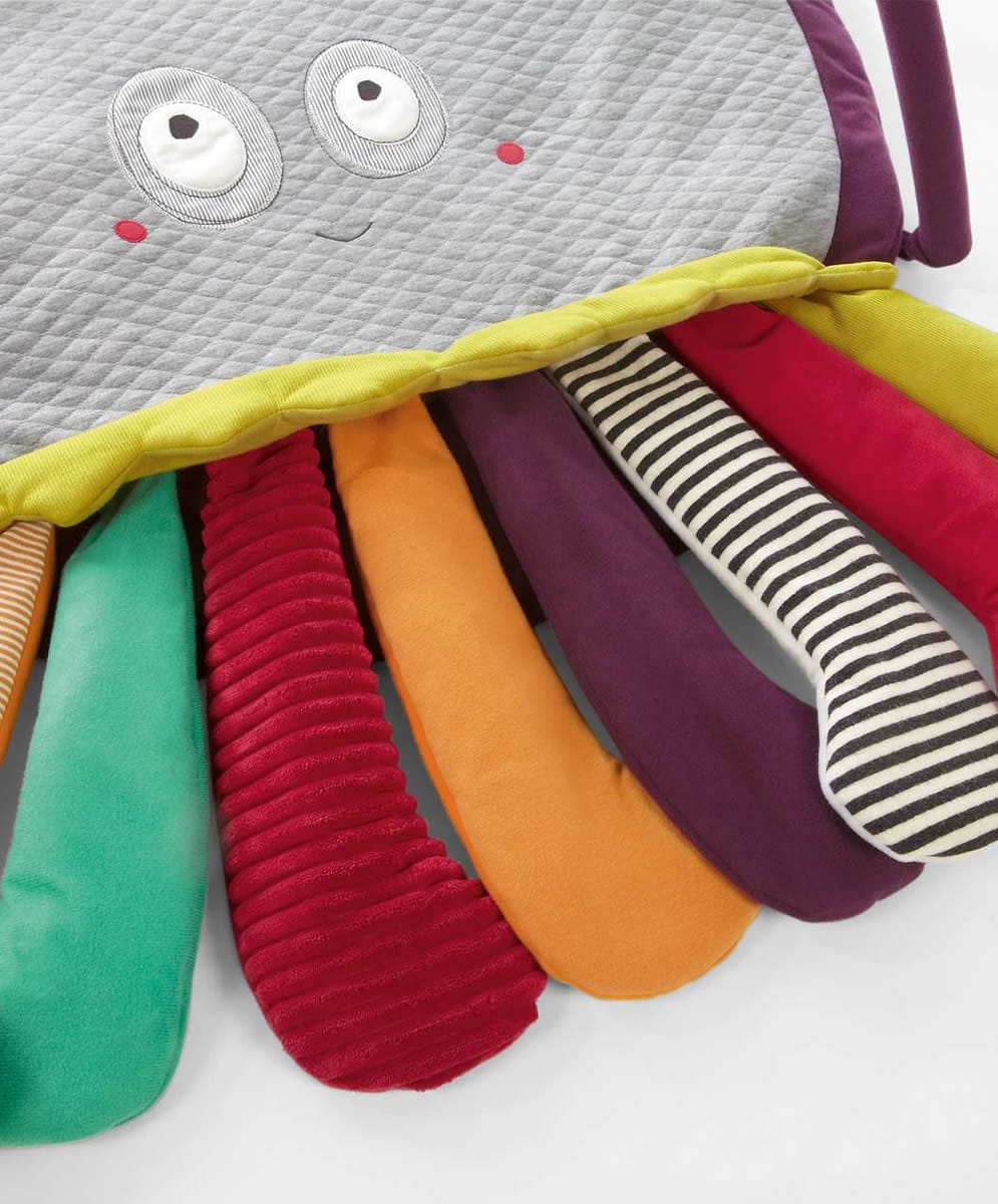Mamas & Papas Babyplay Playmat & Gym - Tummy Time Octopus