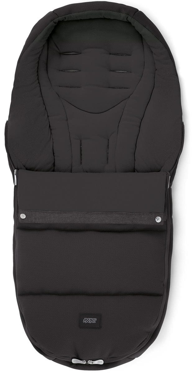 Mamas & Papas Cold Weather Plus Footmuff - Black - 127725301