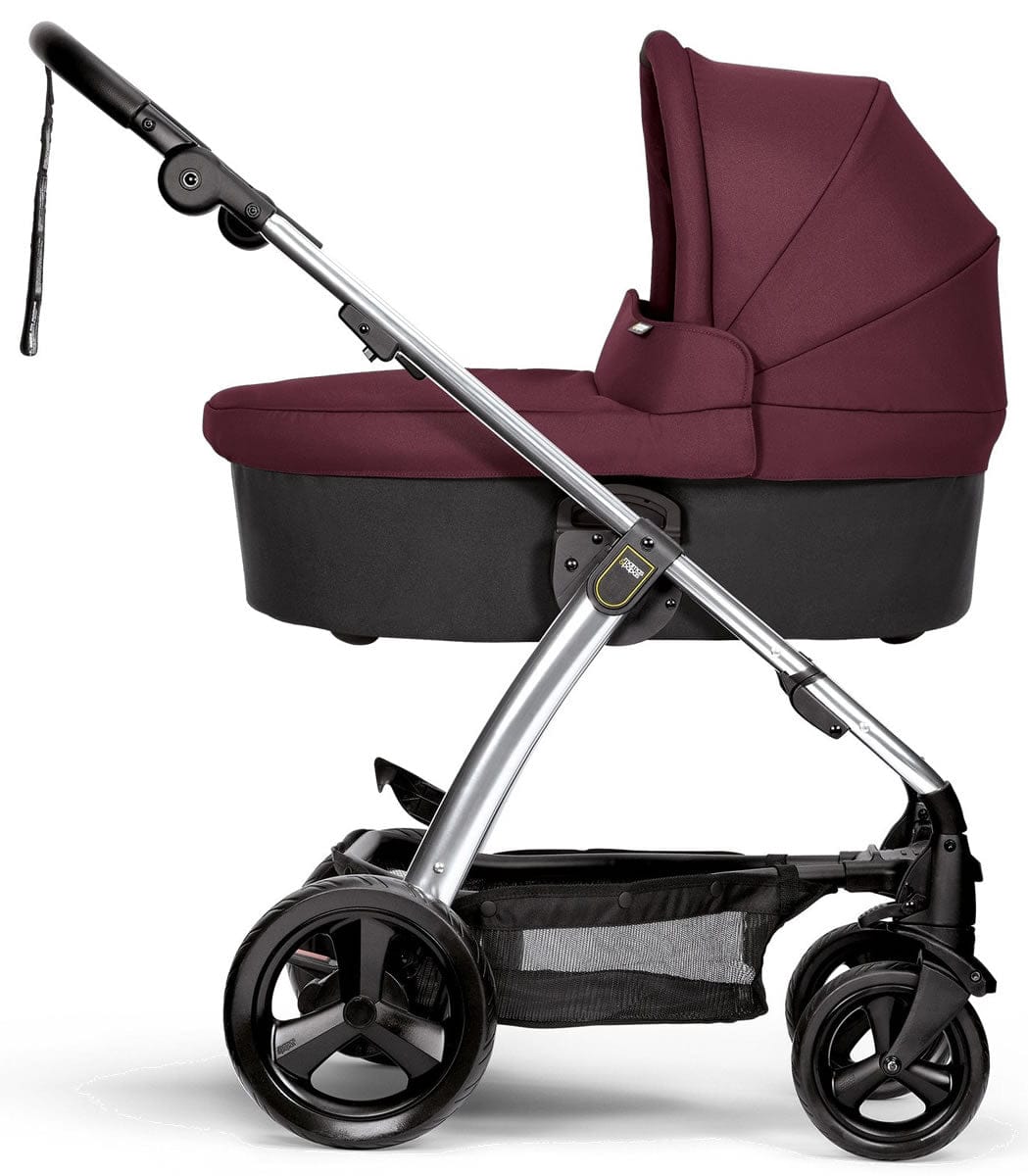 Mamas & Papas Sola 2 Chrome Stroller & Carrycot - Mulberry - 5492356W1-1036356W1