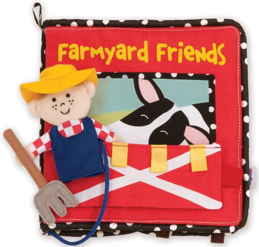 Manhattan Toy Farmyard Friends Soft Activity Book - 210770