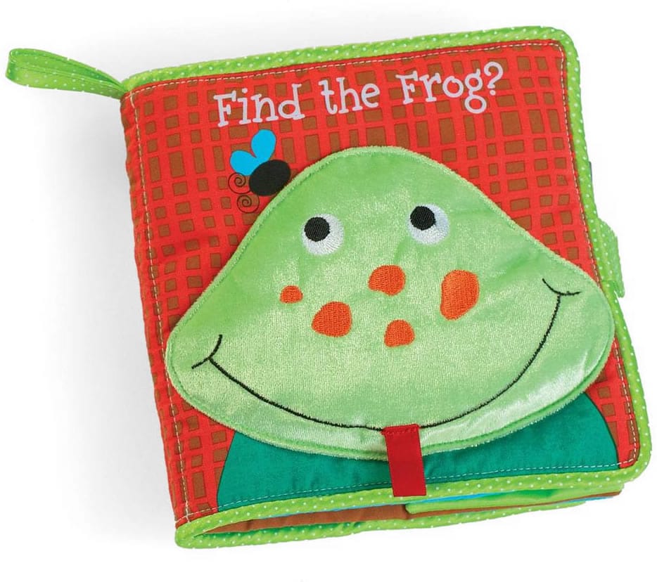 Manhattan Toy Find the Frog Soft Activity Book - 208140