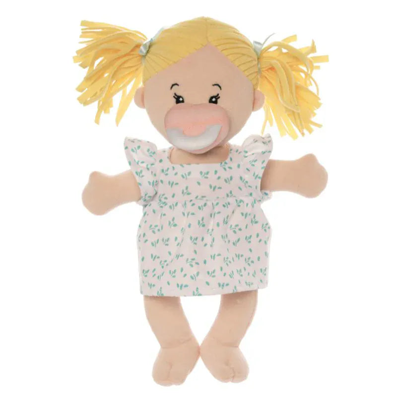 Manhattan Toy Love, Stella Doll Peach with Blonde Pigtails - 168170R1