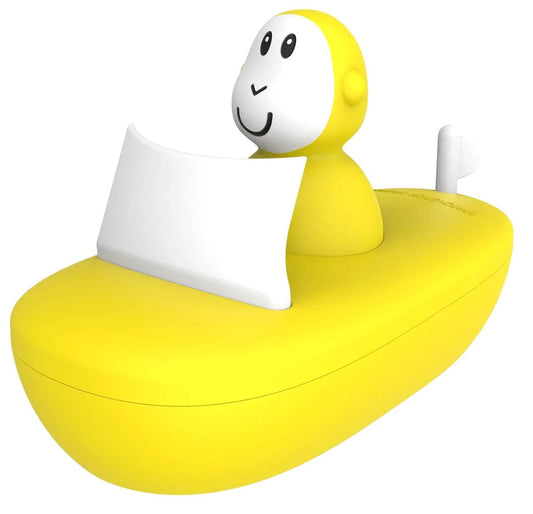 Matchstick Monkey Bathtime Boat Set - Yellow - 19-21001