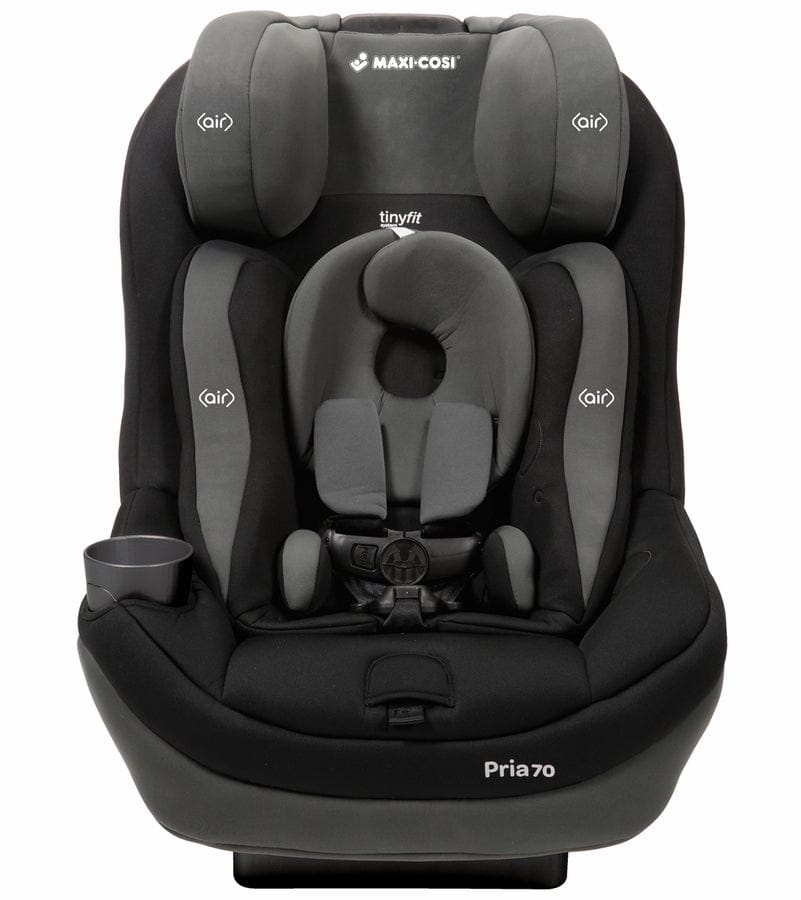 Maxi Cosi Pria 70 Convertible Car Seat With Tiny Fit - Total Black - CC134APU